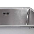 Lidz Handmade H6050H Мийка для кухні інтегрована Decor Honeycomb 2,5/0,5 мм LDH6050DEC48370, фото 6