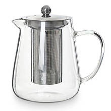 Заварник скляний із ситом 750мл R29698 скло неіржавіюча сталь