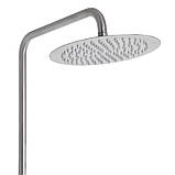 Душевая система универсальная Lidz Aria 1030 на три потребителя (с изливом) (k35) LDARI1030NKS34932 Nickel, фото 5