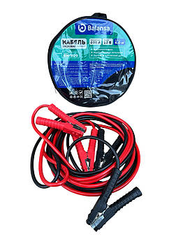 Провід пусковий "Прикурювач" 800А 6,0м повна ізоляція (сумка) Balansa
