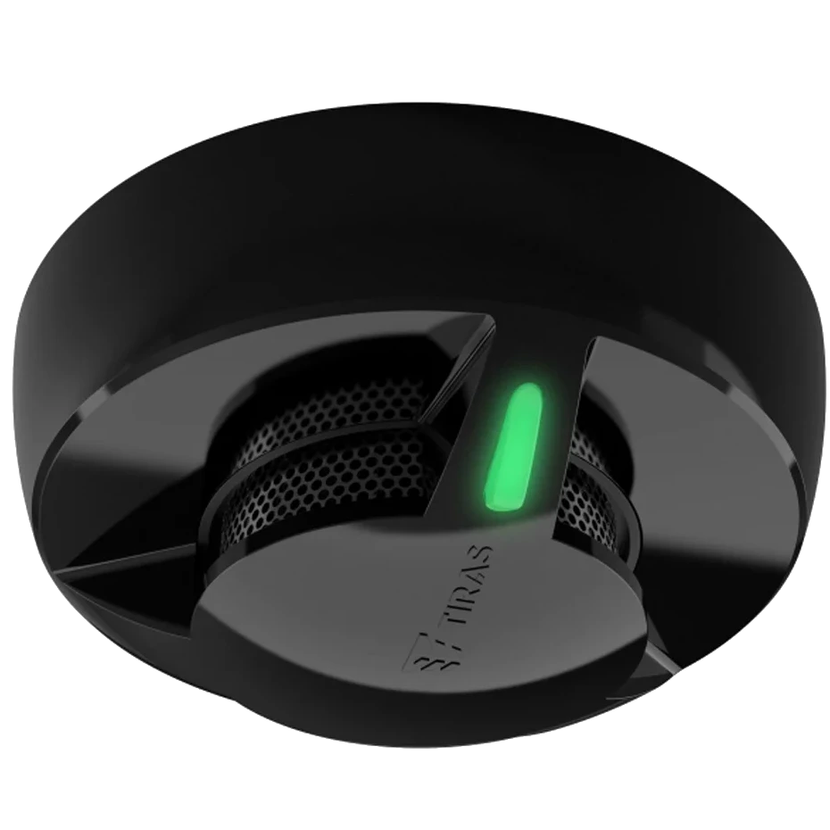 Адресний пожежний сповіщувач задимлення Tiras DETECTO SMK100 Black, фото 1