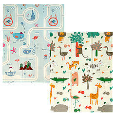 Розвиваючий термокилимок дитячий "Африка | Океан" 200х150х1см (247) SW-00000165