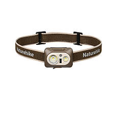 Ліхтар налобний Naturehike CNK2450ZM010, коричневий
