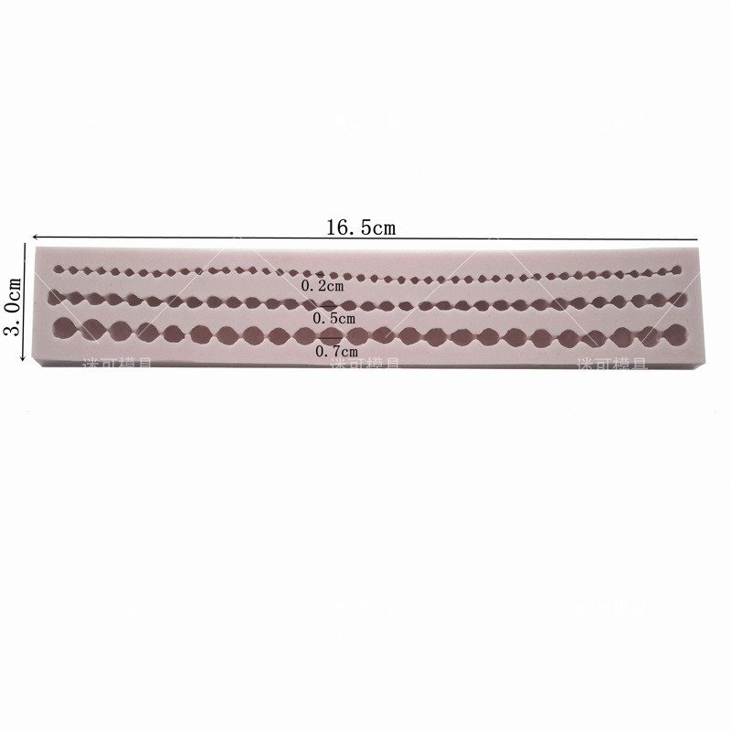 Силіконовий молд Буси 0,2 мм, 0,5 мм, 0,7 мм, фото 1