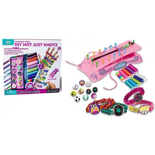 Для плетіння браслетів набір резиночки зі станком 868-28 в коробці 28.5х5х29.5