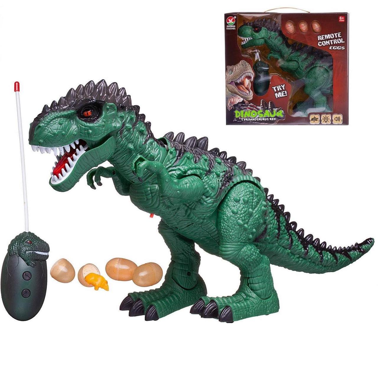 Динозавр інтерактивний на радіокеруванні (відкладає яйця) арт. 666-17 A, фото 1