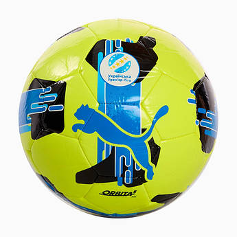 Футбольний м'яч Puma ORBITA UPL (MS) лимонно-синій 084593-02, Неоновий, Розмір (EU) — 5