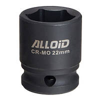 Alloid.Торцева головка ударна 1/2", 22 мм.