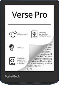 Електронна книга PocketBook 634 Verse Pro, Azure