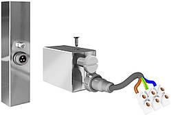 Комплект прихованого підключення Mario під профільний стояк