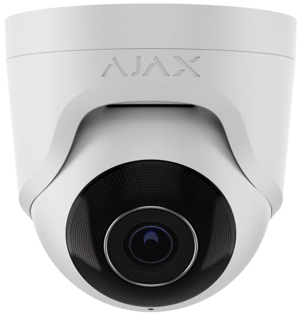 IP-Камера дротова Ajax TurretCam, 5мп, 2.8мм, Poe, True WDR, IP 65, ІЧ 35м, аудіо, кут огляду 100° до 110°,, фото 1