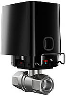 Розумний кульовий кран Ajax WaterStop 1" Jeweler, бездротовий, чорний