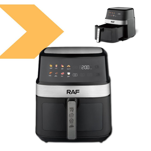 Фритюрниця воздушна RAL R5344 6.5L, черный (43972-R5343_2544), фото 1