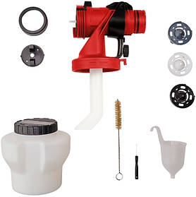 Набір до акумуляторного фарборозпилювача Einhell TE-SY 18/90 Li 1200мл голова 3 форсунки