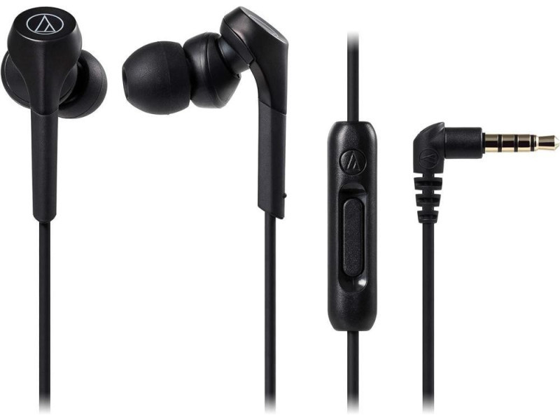 Навушники з мікрофоном AUDIO TECHNICA ATH-CKS550XIS Black
