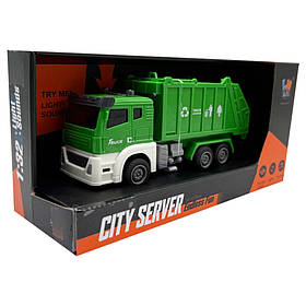 Дитяча іграшкова машинка "Муровоз" Bambi D-007AB(Green) світло і звук, Toyman