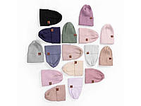 Шапка р.54-56 лаванда связана Лесли арт.9066 ТМ Glory Kids