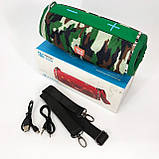 Недорогі портативні колонки TG642, Bluetooth стерео колонка з радіо, Міні-колонки з підсвічуванням XB-45, фото 5