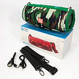 Недорогі портативні колонки TG642, Bluetooth стерео колонка з радіо, Міні-колонки з підсвічуванням XB-45, фото 6