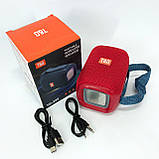 Колонка блютуз світлова TG339, Світлова блютуз колонка з хорошим звуком Портативна з Bluetooth FE-10, фото 3