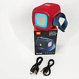 Колонка блютуз світлова TG339, Світлова блютуз колонка з хорошим звуком Портативна з Bluetooth FE-10, фото 5