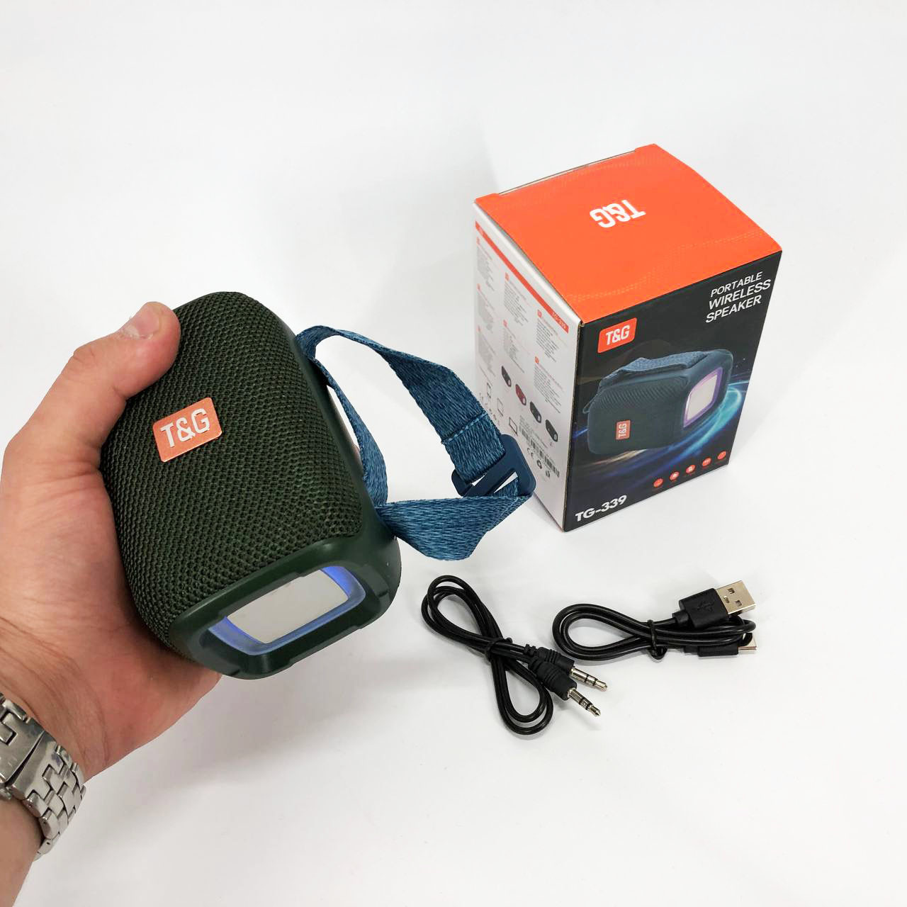 Колонка на акумуляторі маленька, Колонка активна акумуляторна Bluetooth з якісними басами BA-25, фото 1