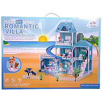 Ляльковий будинок з ляльками, меблями та аксесуарами, кор. 45,8x13,5x33,5, Mic