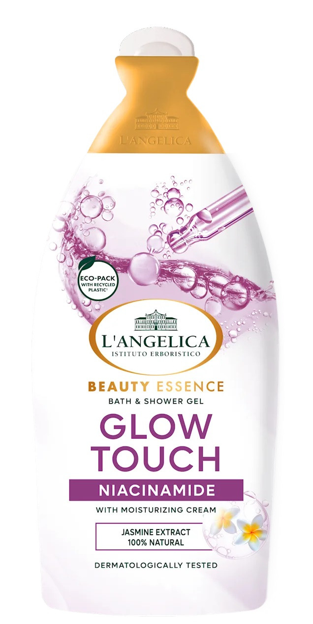 L'ANGELICA Beauty Essence Гель для ванни та душу з ніациномідом та екстрактом жасмину, 500 мл, фото 1