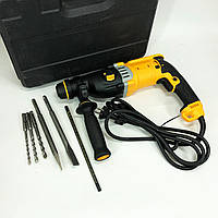 Перфоратор для профессионалов 600 Вт, Перфоратор в комплекте с кейсом Легкий и мощный JQ-21