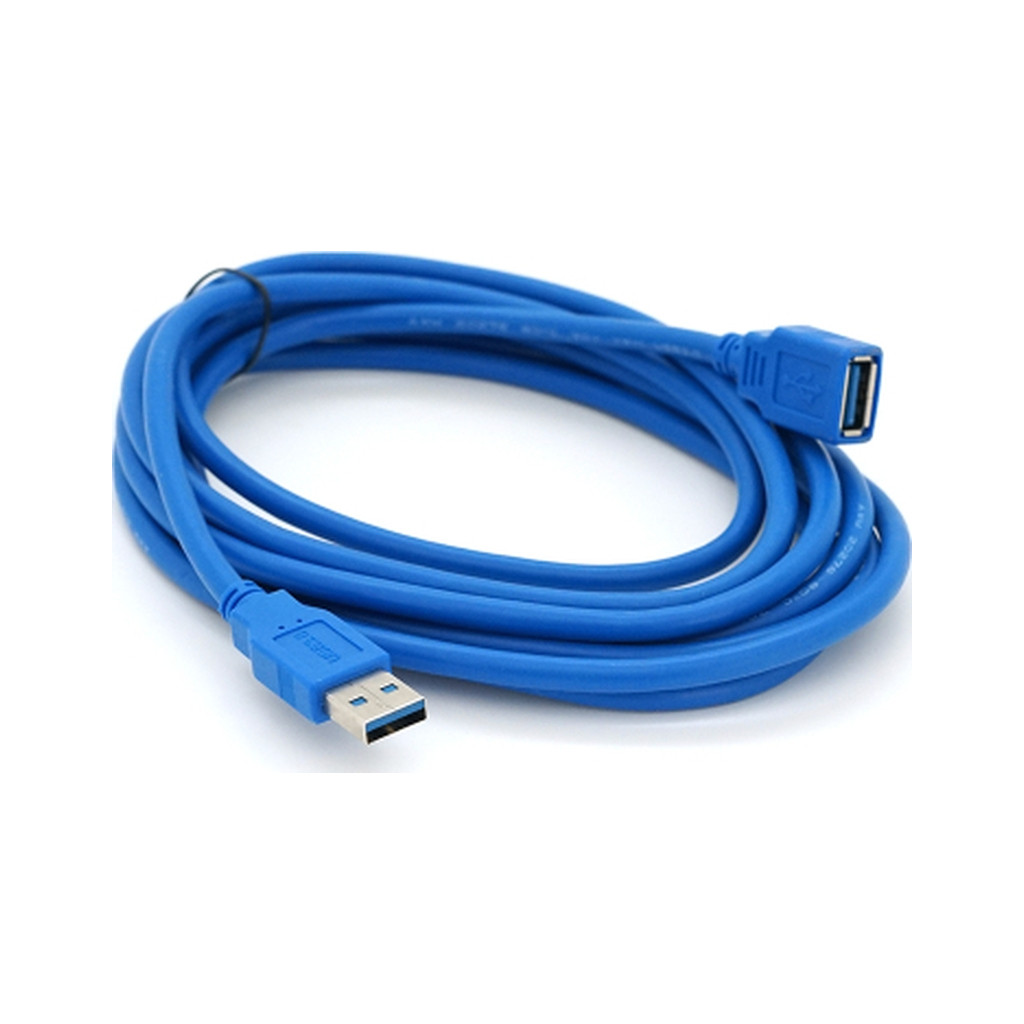 Дата кабель USB 3.0 AM/AF 3.0m blue Voltronic (YT-3.0AM\AF-3.0BL) (m685362), фото 1