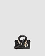 💎 Dior Lady D-Joy Small Bag Black 22 х 11 х 5 см