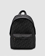 💎 Dior Rider Backpack Black Dior Oblique Jacquard 28 х 37 х 13 см