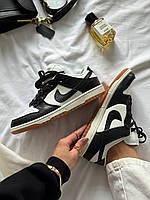 Nike Dunk Black White Croc 36