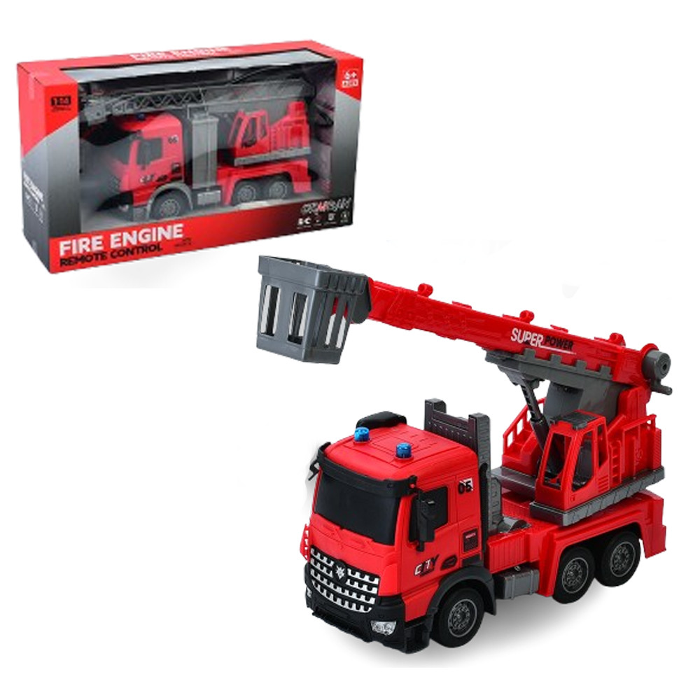 Пожарная машина, радиоуправляемая, 2 вида YJ-119-1-2, фото 1
