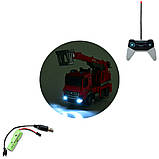 Пожарная машина, радиоуправляемая, 2 вида YJ-119-1-2, фото 2