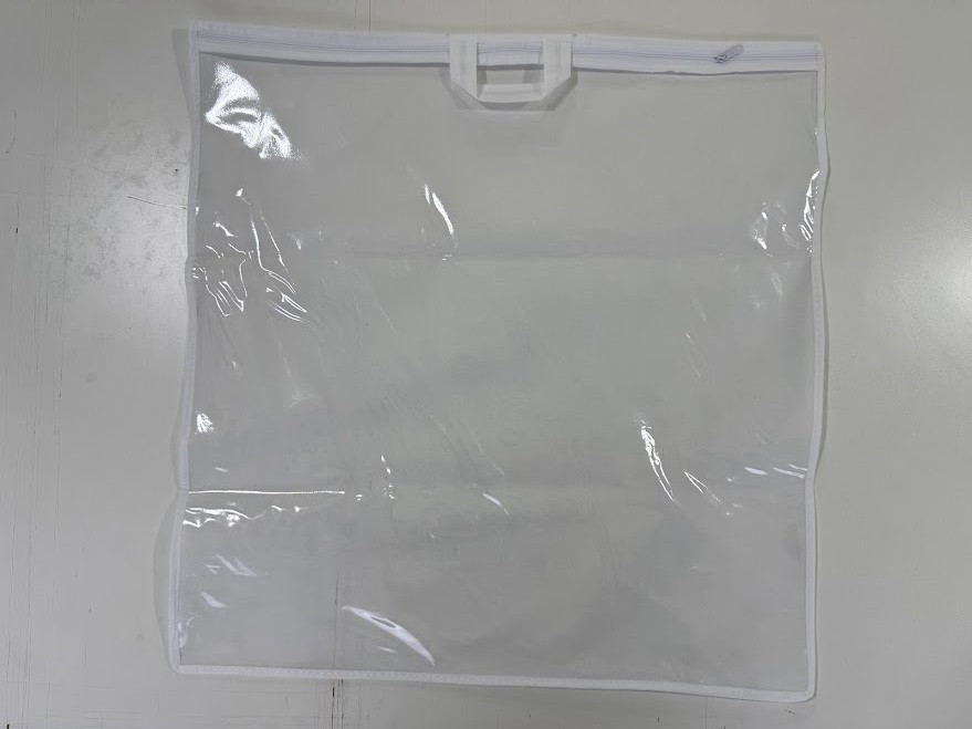 Упаковка для домашнього текстилю, подушки (50х50 см, ПВХ 90, біла, 10 шт/упаковка), фото 1