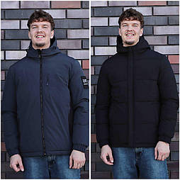 Чоловіча зимова двостороння куртка