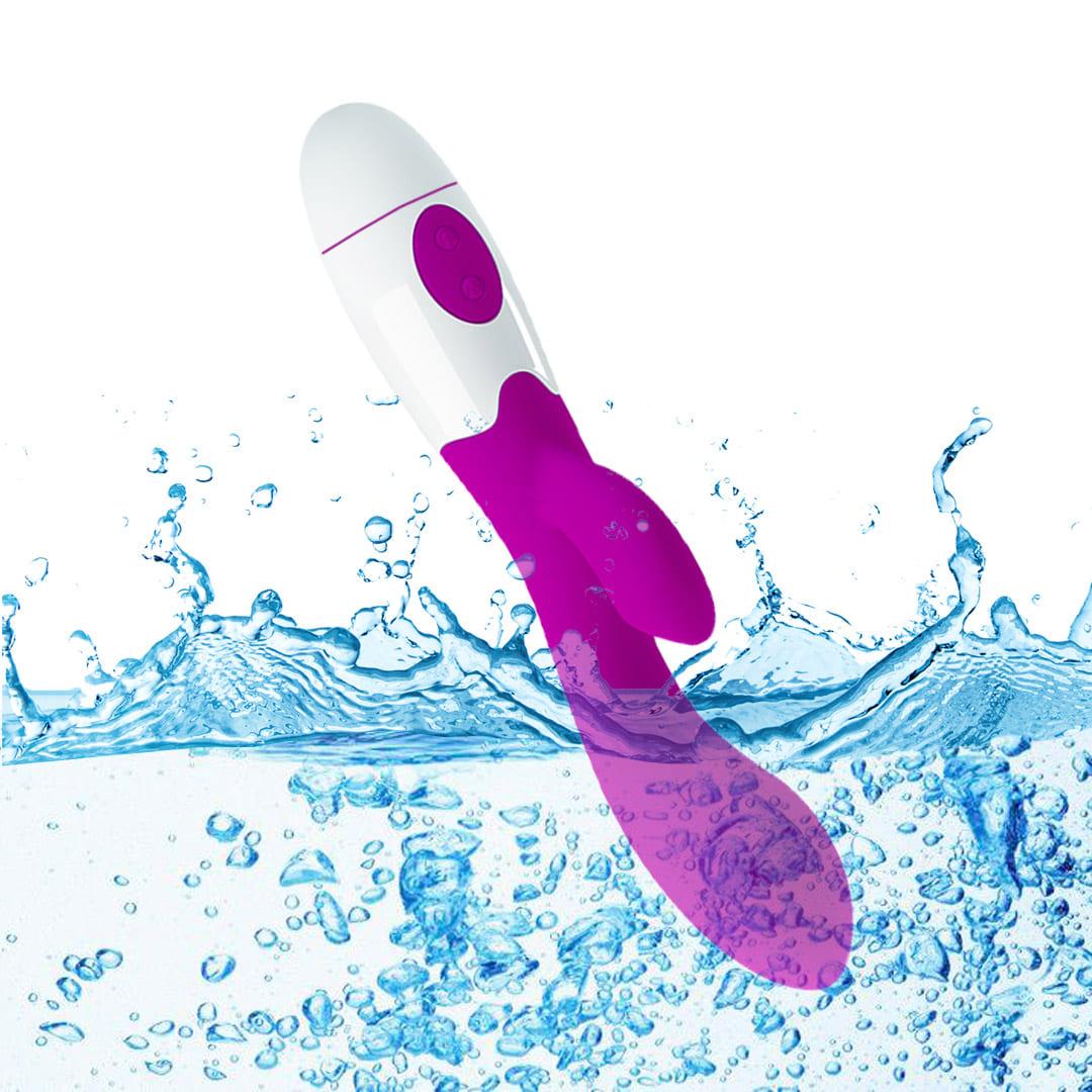 Вібратор для одночасної клиторальной і вагінальної мастурбації