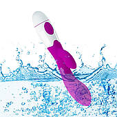 Вібратор для одночасної клиторальной і вагінальної мастурбації