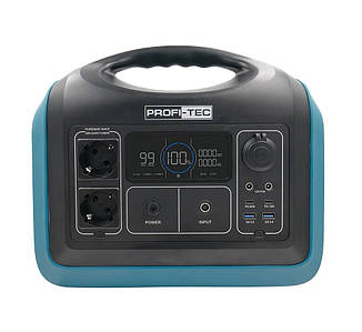 Портативна зарядна станція PROFI-TEC PPS1200 LiFePO₄ (1200 Вт, батарея 992 Вт⋅год)