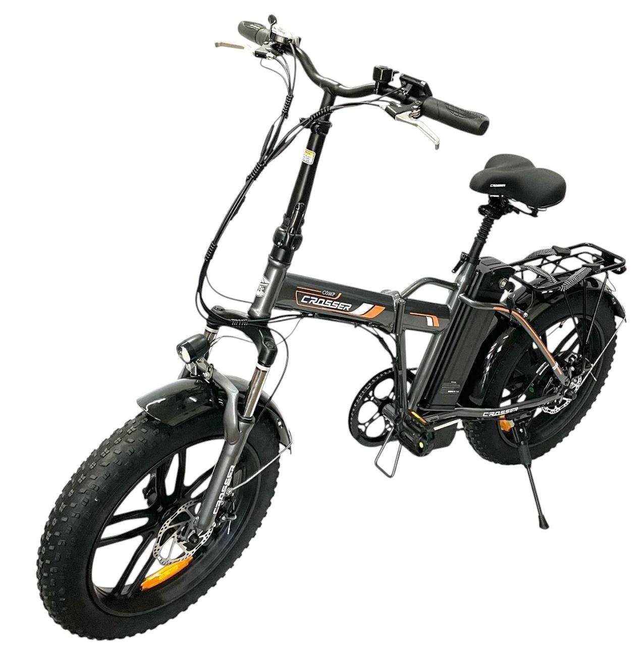 Електровелосипед Фетбайк Складаний Crosser COMP 20" (36V 350W 13AH), фото 1