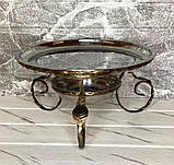 Садж Люкс золото для шашлику 36 см, фото 3