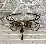 Садж Люкс золото для шашлику 36 см, фото 4