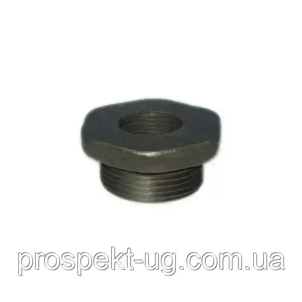 Футорка чавунна 1 1/4"х1/2" (Ду32х15) ліва для радіатора МС-140, фото 1