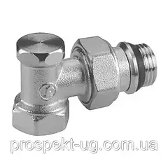 Вентиль радіаторний відсічний Ду15 (1/2") кутовий GIACOMINI R16X033