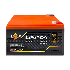 Акумулятор LP LiFePO4 12V (12,8V) - 12 Ah (154Wh)