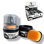 Крем для взуття World чорний 55 мл, фото 3