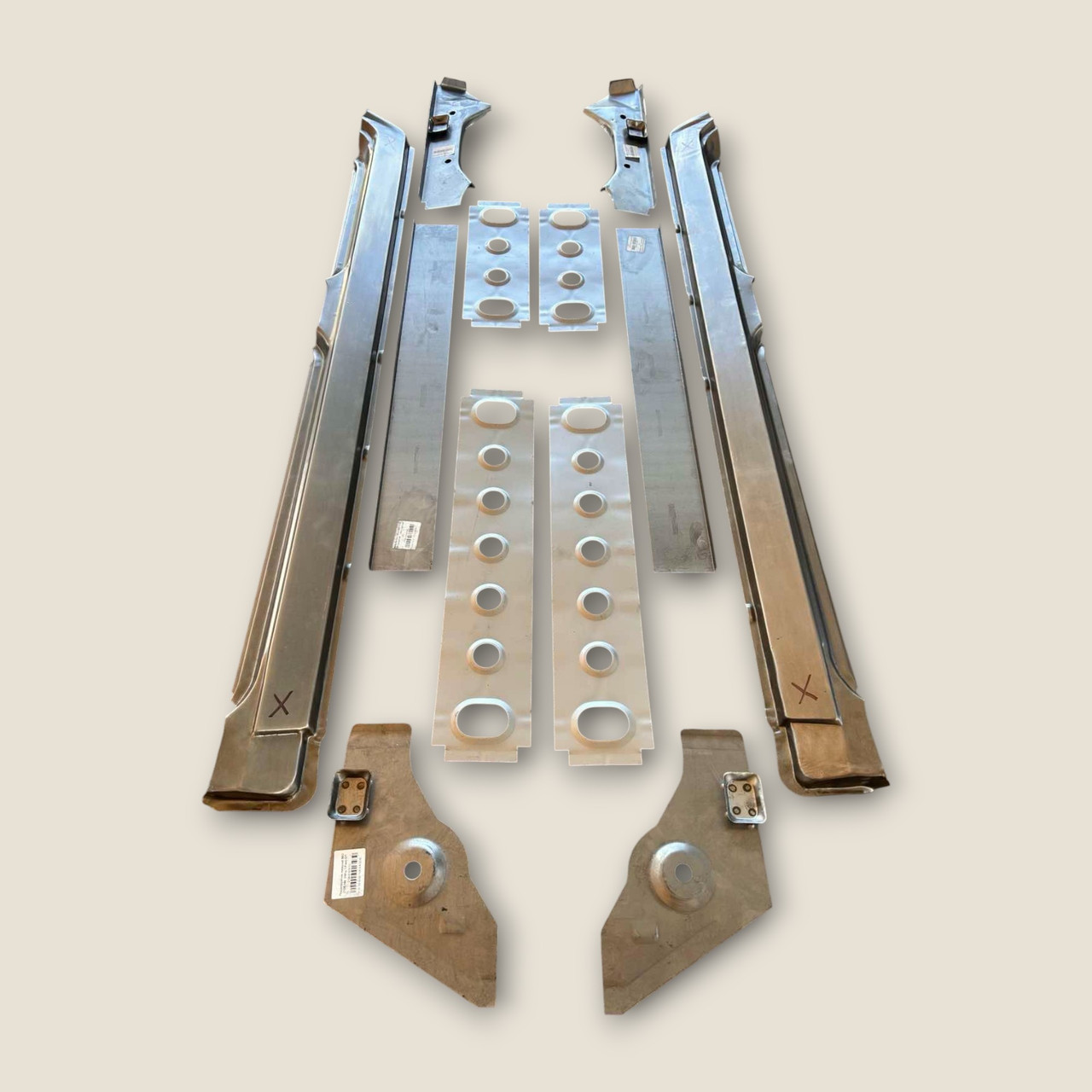 Порог зовнішний ВАЗ 2109,099,2114,2115 (12 детал) Вир-во Україна, фото 1