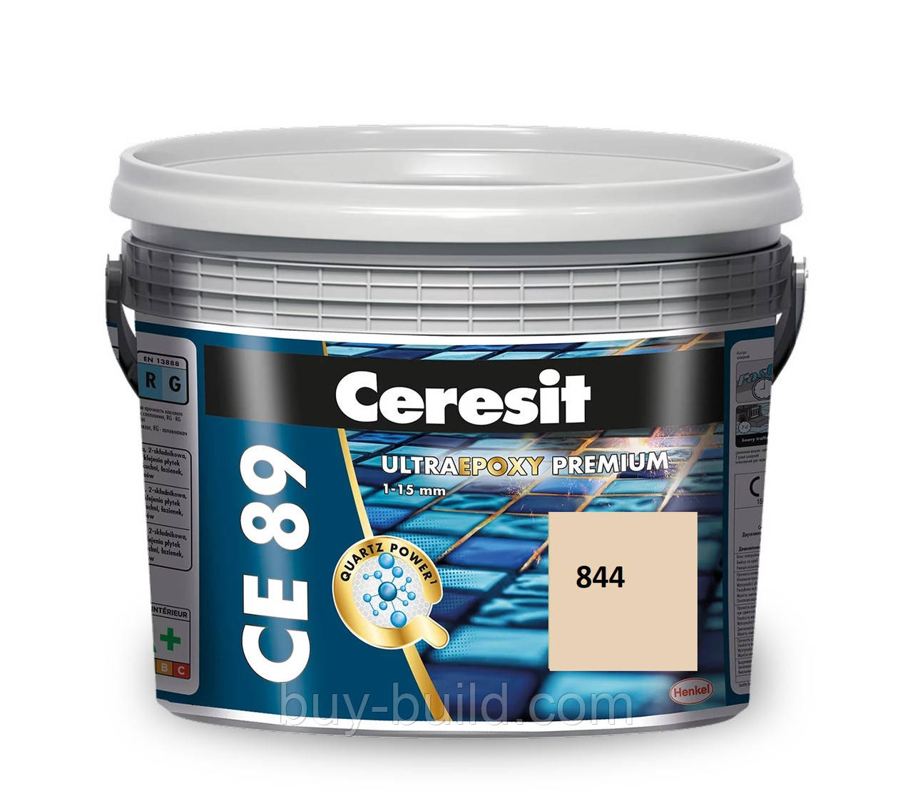 Фуга Ceresit CE 89 2.5кг тофі (844), фото 1