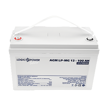 Акумулятор мультигелевий LP-MG 12V - 100 Ah Silver, фото 2